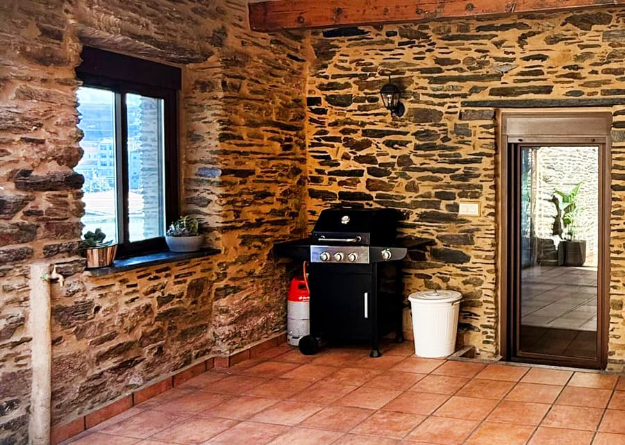 Casa rural con barbacoa en Fene